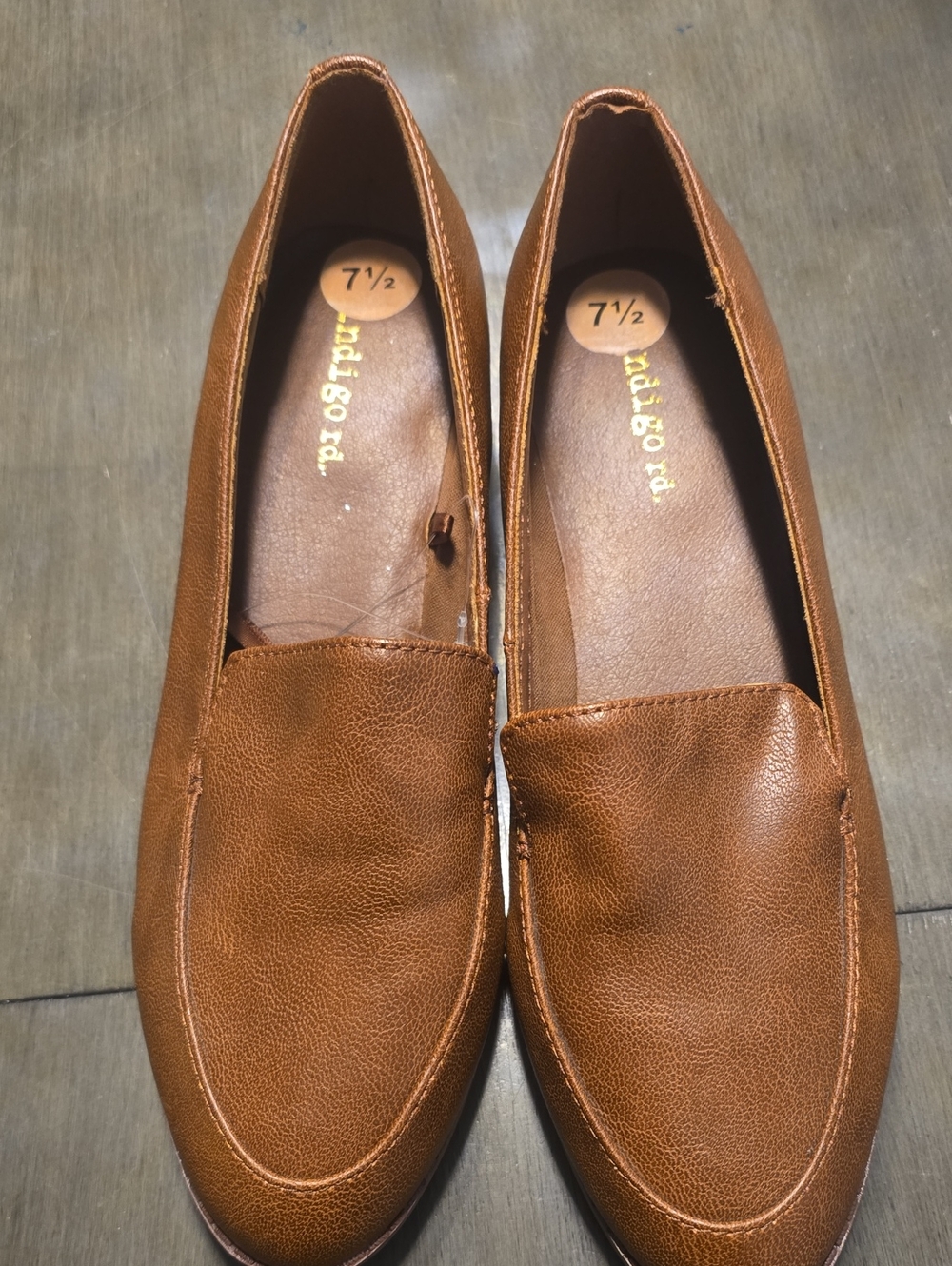 Indigo Brown Men’s Slip-On Loafers